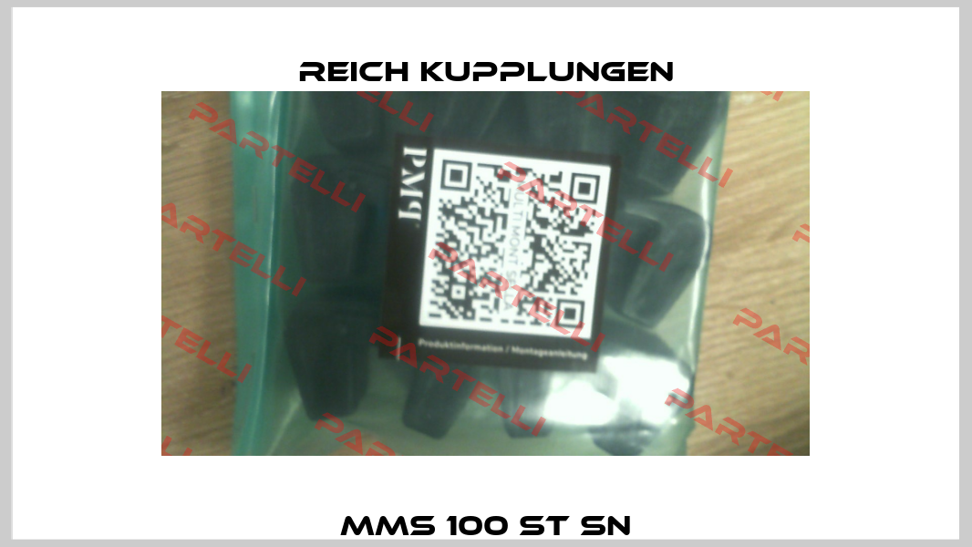 MMS 100 ST SN Reich Kupplungen