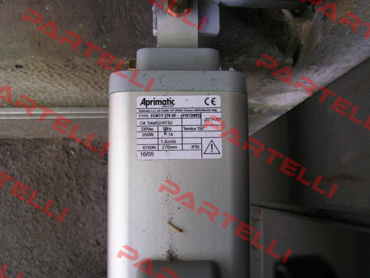 HYDRAULIC OPERATOR FORTY (41013/003) Aprimatic