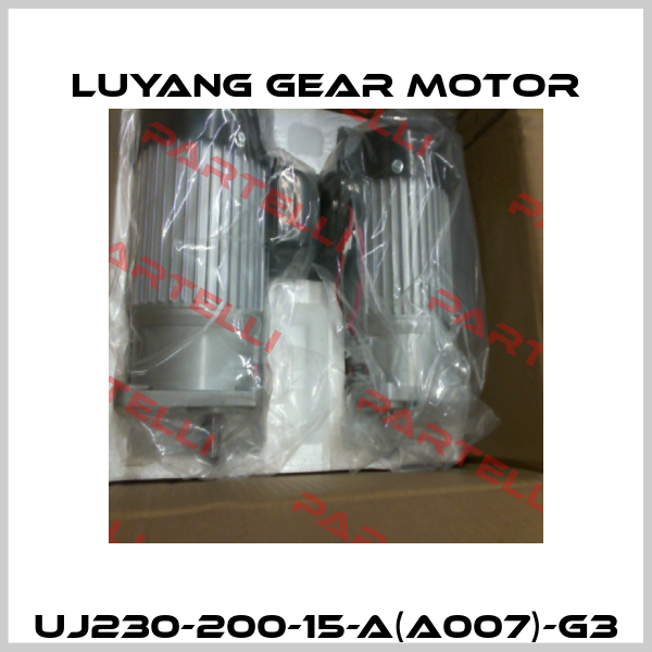 UJ230-200-15-A(A007)-G3 Luyang Gear Motor