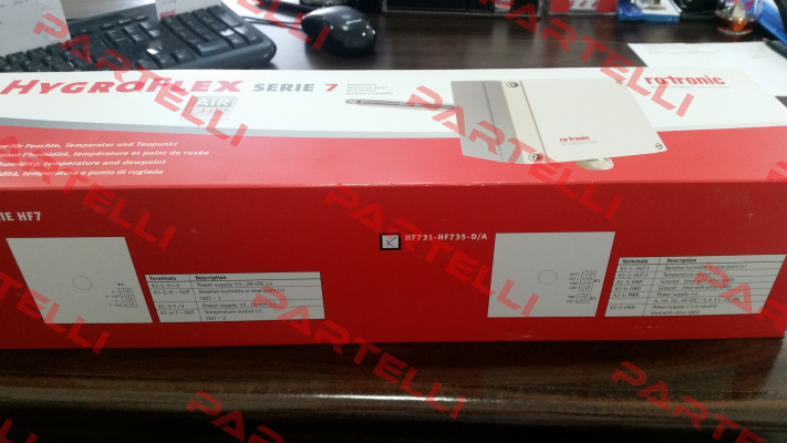 HF732-QBD6XSFXX Rotronic