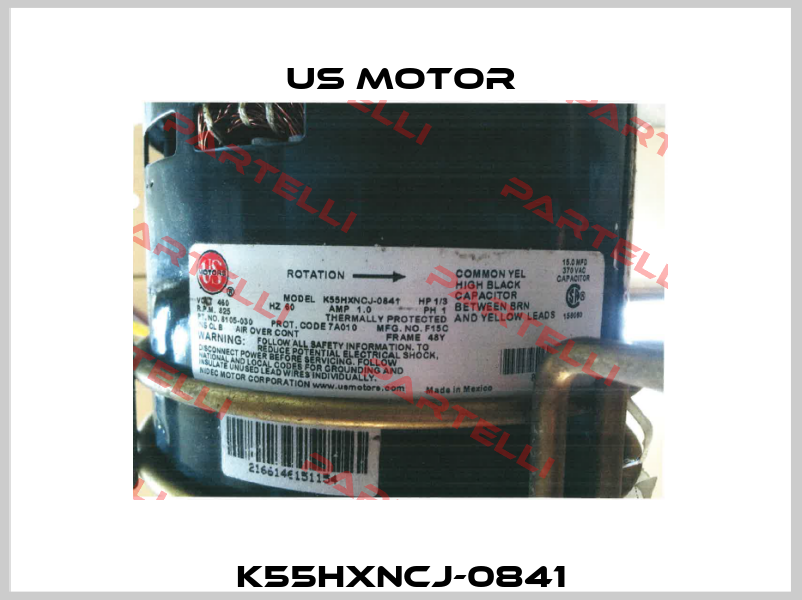 K55HXNCJ-0841 Us Motor