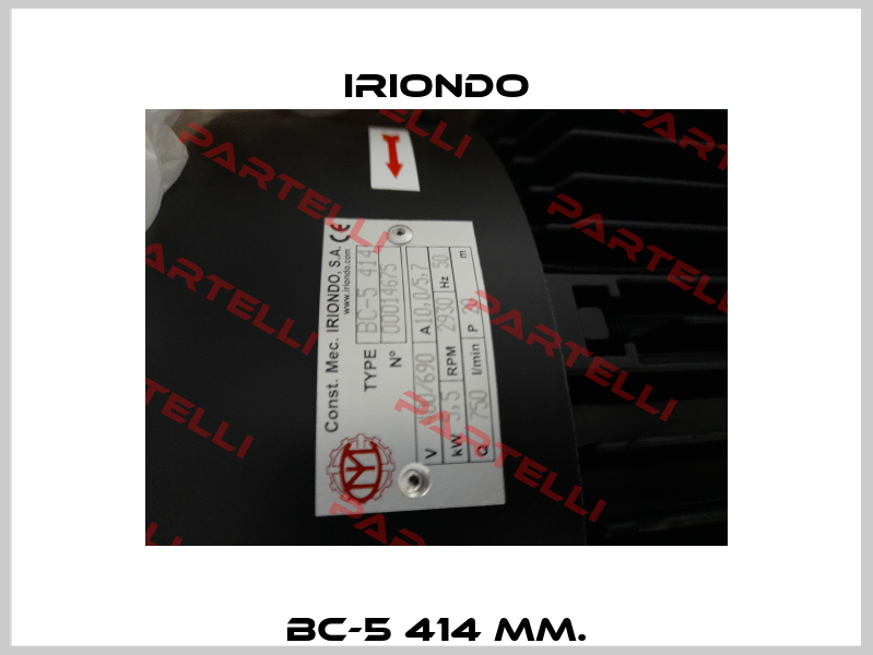 BC-5 414 mm. IRIONDO