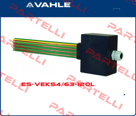 P/n: 0156421/00, Type: ES-VEKS4/63-120L Vahle
