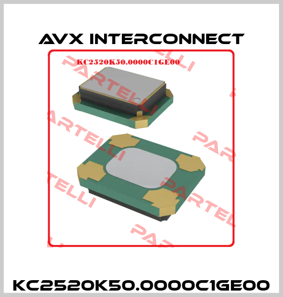 KC2520K50.0000C1GE00 AVX INTERCONNECT
