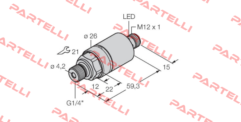 PC001V-204-2UPN8X-H1141 Turck