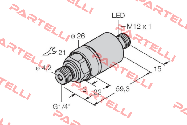 PC100R-204-2UPN8X-H1141 Turck