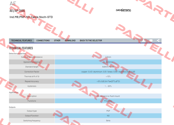 AE1/AP-2A86 Micro Detectors / Diell (now Datasensing)