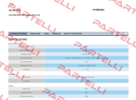 AE1/AP-3A84 Micro Detectors / Diell (now Datasensing)