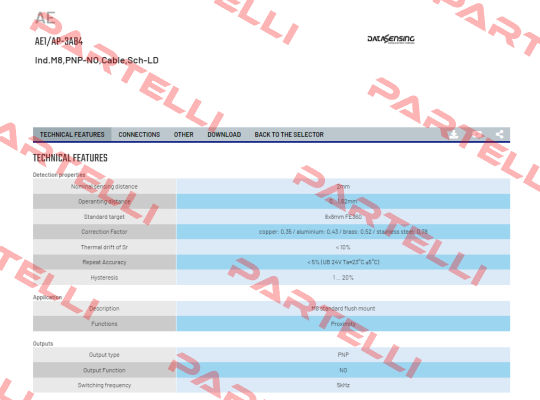 AE1/AP-3A84 Micro Detectors / Diell