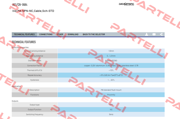 AE1/CN-1A84 Micro Detectors / Diell (now Datasensing)