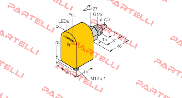 FCS-G1/2A4P-LIX-H1141 Turck