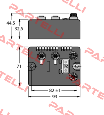 BLCDN-2M12S-2AO-I Turck