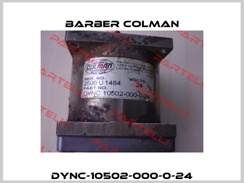 DYNC-10502-000-0-24 Barber Colman