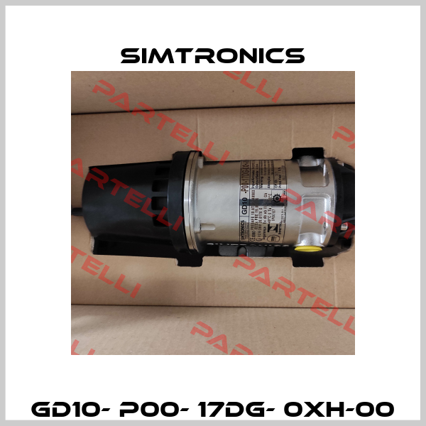GD10- P00- 17DG- 0XH-00 Simtronics