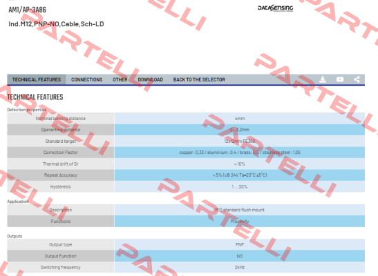 AM1/AP-3A86 Micro Detectors / Diell (now Datasensing)