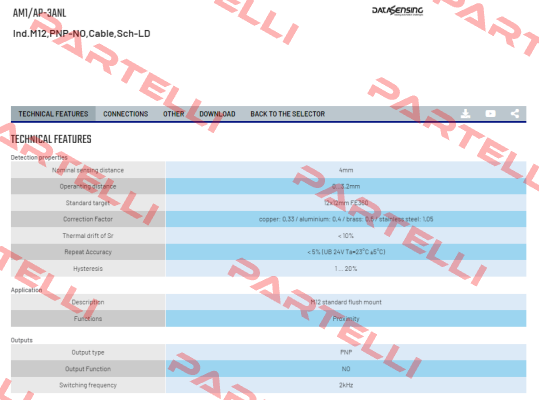 AM1/AP-3ANL Micro Detectors / Diell (now Datasensing)