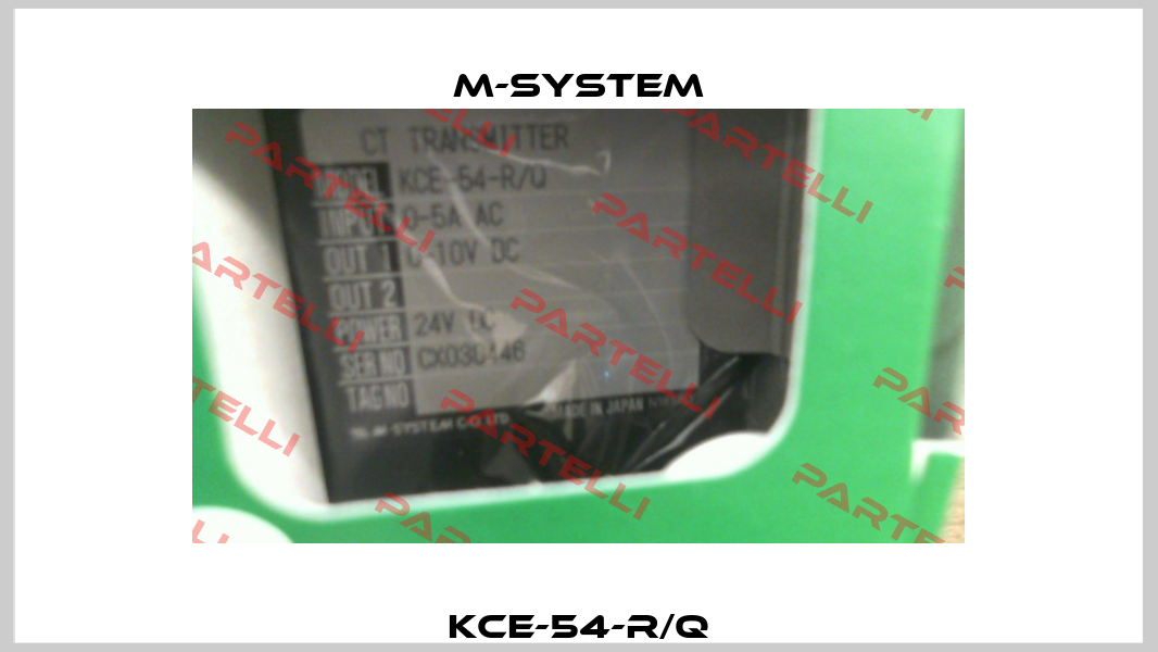 KCE-54-R/Q M-SYSTEM