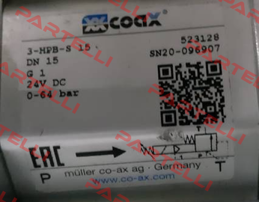 523128 / 3-HPB-S 15 Coax