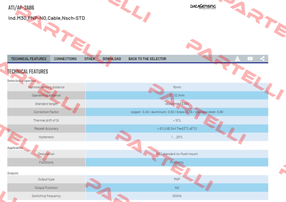 AT1/AP-2A86 Micro Detectors / Diell (now Datasensing)