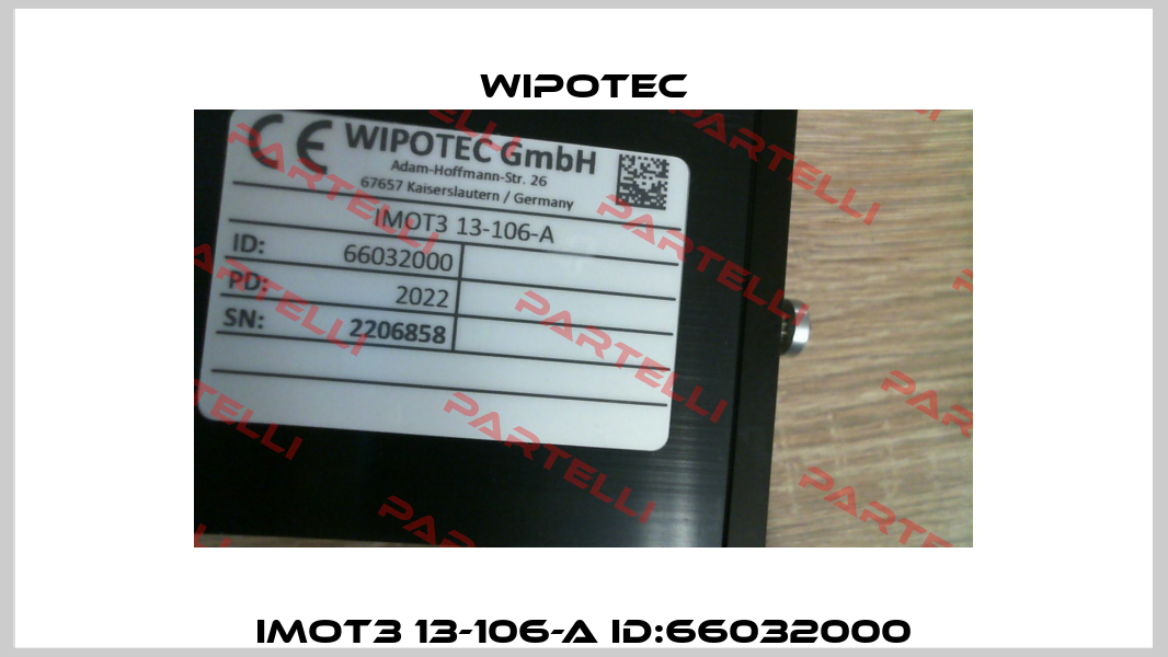 IMOT3 13-106-A ID:66032000 Wipotec