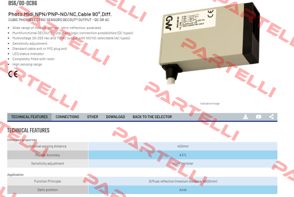 BS6/00-0C86 Micro Detectors / Diell