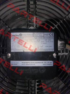 AKSD 450-4 N.5FA A4 Rosenberg