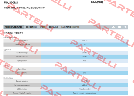 FAIH/00-0EAN Micro Detectors / Diell (now Datasensing)