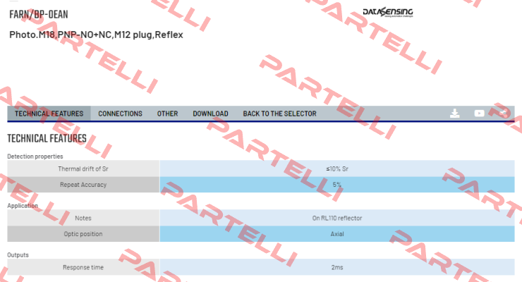 FARN/BP-0EAN Micro Detectors / Diell (now Datasensing)