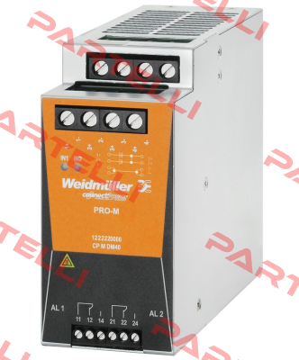 P/N: 1222220000 Type: CP M DM40 Weidmüller