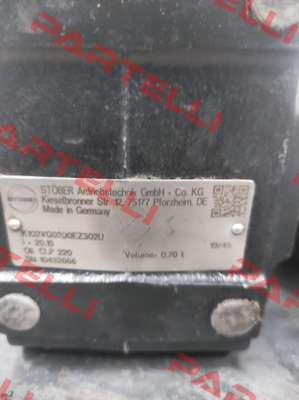 K102VG0200EZ302U Stober