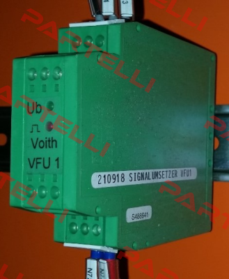 VFU1, serial no: S488641  Voith