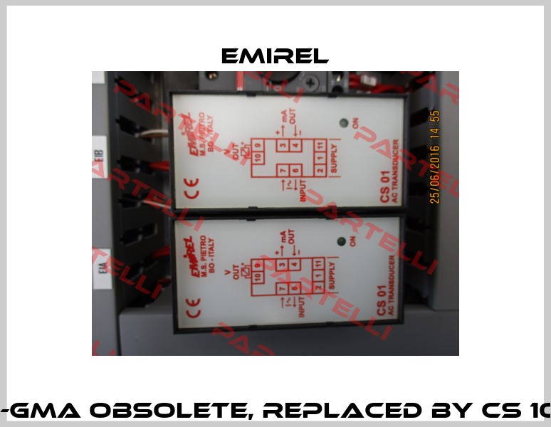 CS 01-A-A1-GMA obsolete, replaced by CS 101-A-A1-MA Emirel