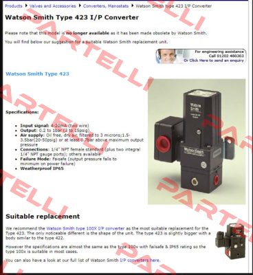 423 I/P Watson Smith