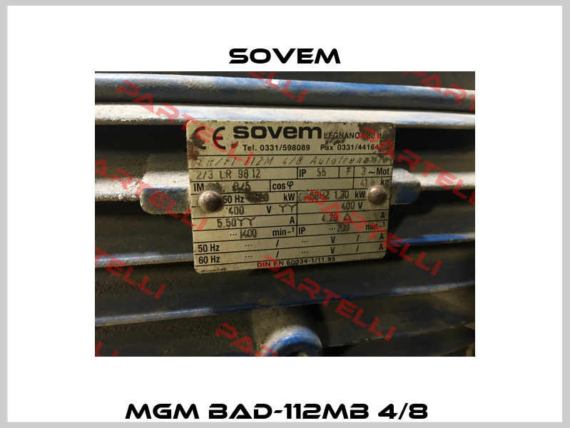 MGM BAD-112MB 4/8   Sovem