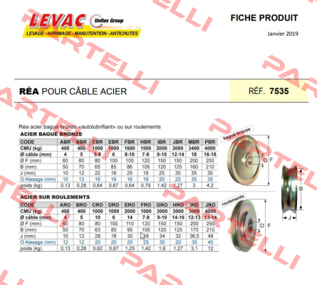 7535-GRO LEVAC