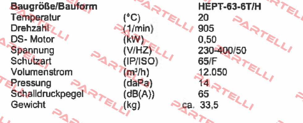 HEPT-63-6T/H  Sodeca