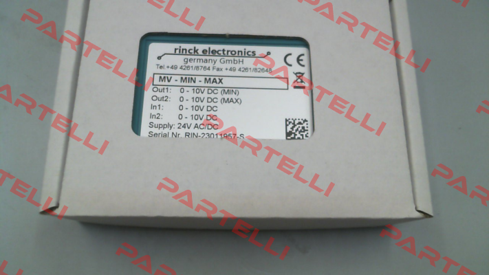 MV-MIN-MAX.10V Rinck Electronic