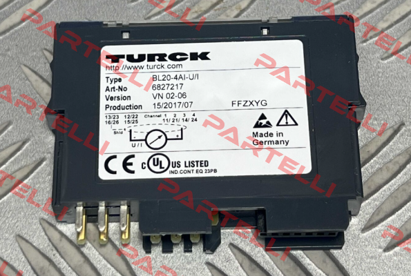 BL20-4AI-U/I Turck
