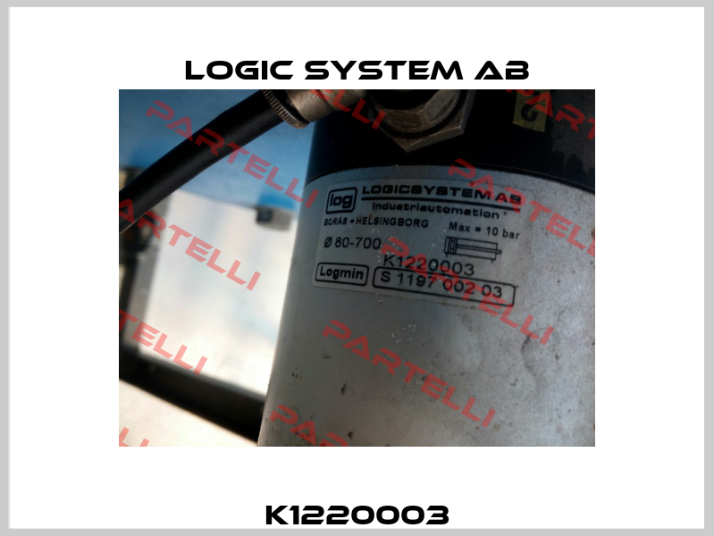 K1220003 LOGIC SYSTEM AB