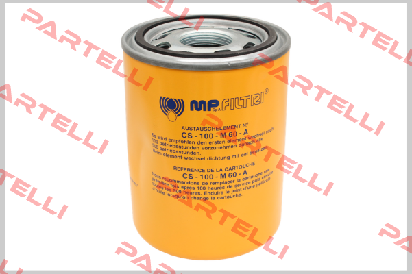P/N: 1098 Type: CS-100-M60-A MP Filtri
