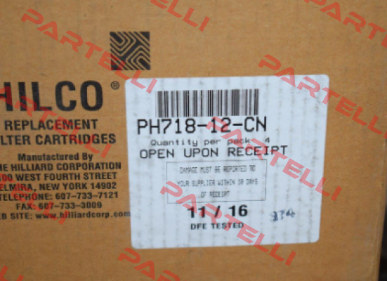 PH718-12-CN Hilco