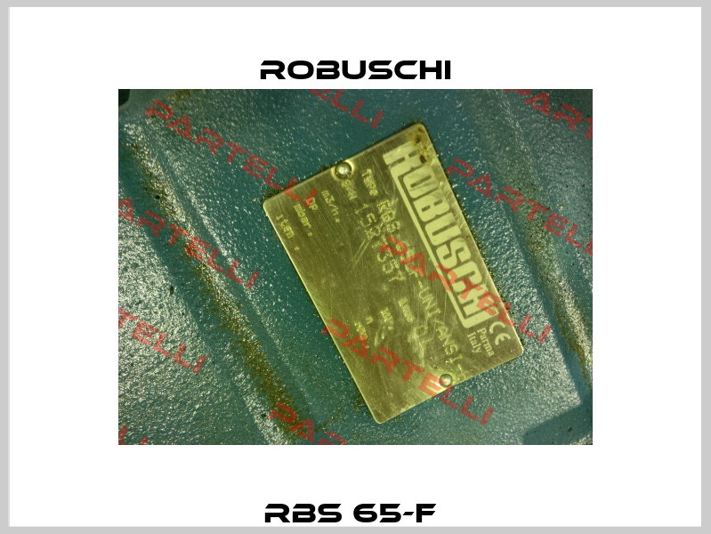 RBS 65-F  Robuschi
