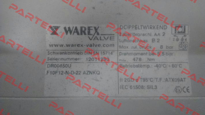 12011293 Warex