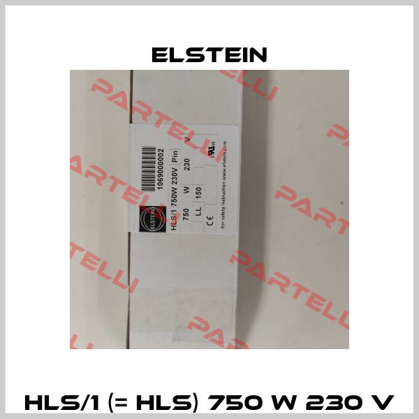 HLS/1 (= HLS) 750 W 230 V Elstein