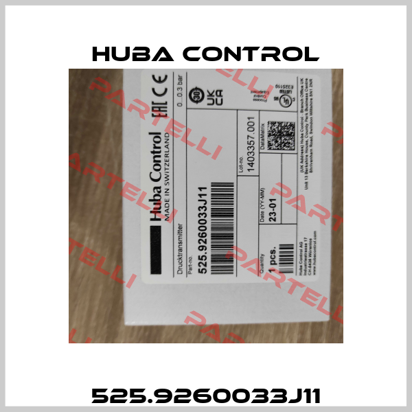 525.9260033J11 Huba Control