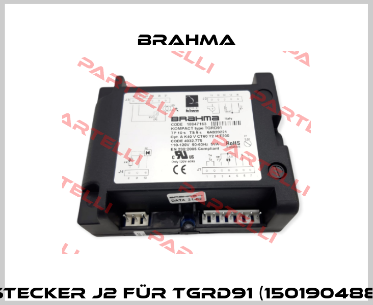 Stecker J2 für TGRD91 (150190488) Brahma