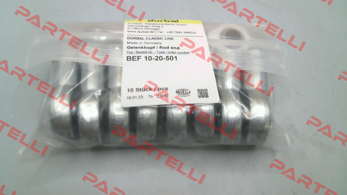 BEF 10-20-501 Durbal