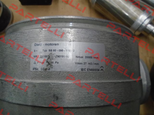 Type: DR90L-115/2,Nr:995237, 13708618 - OEM for JetAir Technologies  Dietz-Motoren