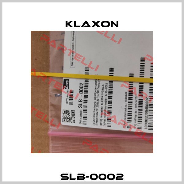 SLB-0002 Klaxon