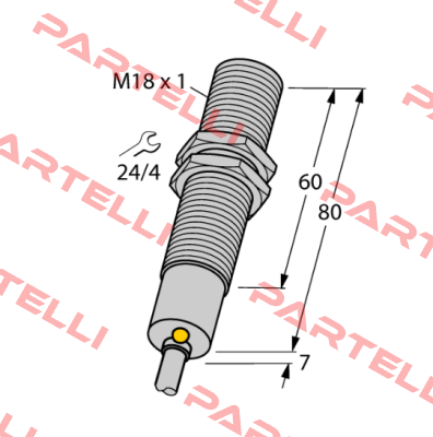 BI3-M18-RZ3X/S1240 20M Turck